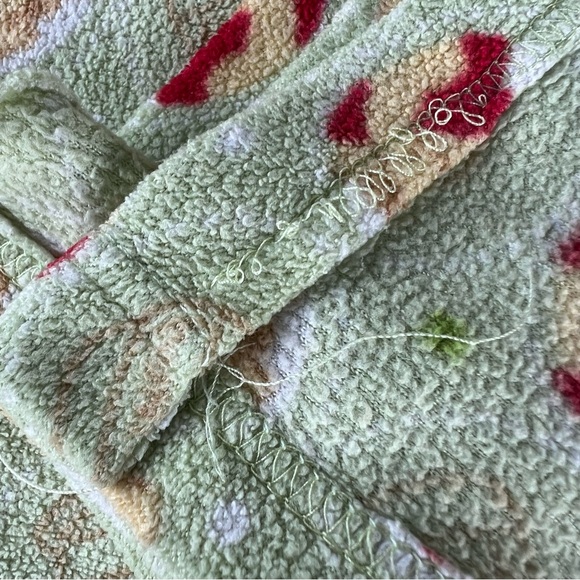 Disney Baby Winnie The Pooh Honey Pot Bumble Bee Fleece Baby Blanket Green 30x33 - Picture 9 of 10